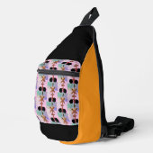 Urban Rustic Cityscape Watching Print Cut Sew Bag Crossbody Bag (Rechte Ecke)