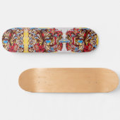 Urban Samurai Sketch Custom Pro Park Board Skateboard (Horizontal)
