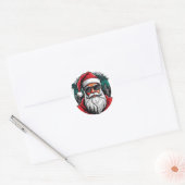 Urban Santa 10 Runder Aufkleber (Umschlag)