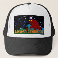 Urban Sasquatch Seattle Starry Night