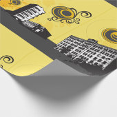 Urban Scene Wrapping Paper Geschenkpapier