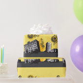 Urban Scene Wrapping Paper Geschenkpapier