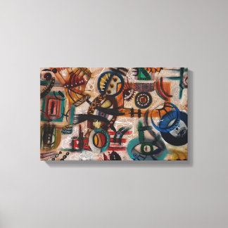 Urban Signs Leinwanddruck