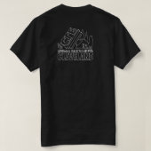 Urban Sketchers Cleveland Black T - Shirt - Unisex (Design Rückseite)