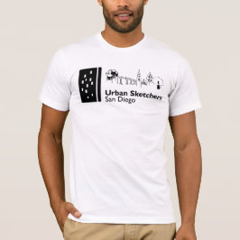 Urban Sketchers San Diego Logo T - Shirt