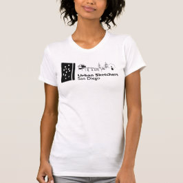 Urban Sketchers San Diego Logo T - Shirt