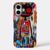 Urban Skull Art Phone Case (Rückseite)