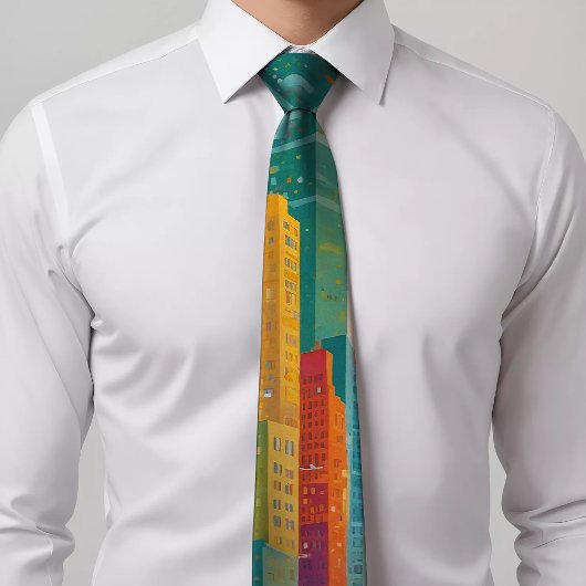 Urban Skycraper Krawatte