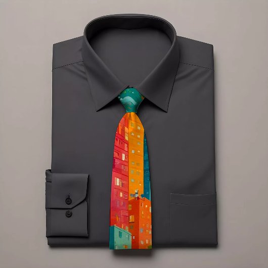 Urban Skycraper Krawatte
