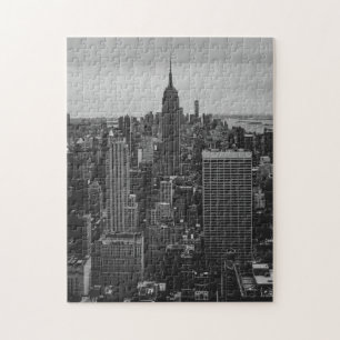 Urban Skyline   Downtown Manhattan New York Puzzle