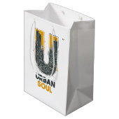 Urban Soul City Mittlere Geschenktüte (Rückseite Schrägansicht)