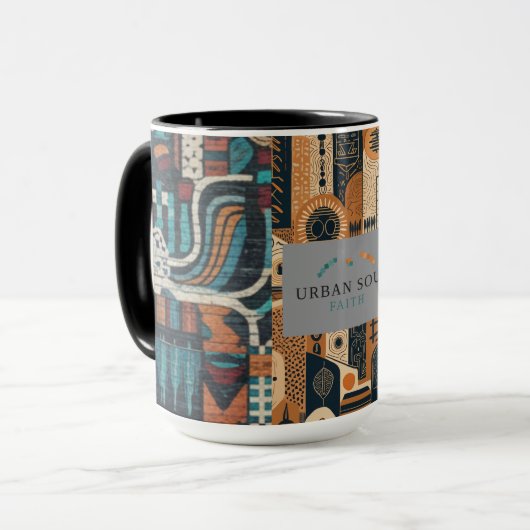 Urban Soul Patterns  Tasse (Vorderseite Links)