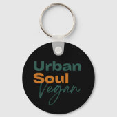 Urban Soul Vegan Minimalist Health and Wellness Schlüsselanhänger (Rückseite)