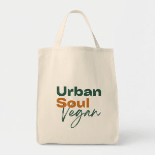 Urban Soul Veganer Minimalist Gesundheit und Welln Tragetasche