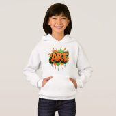 Urban Splash Art Graffiti Pulse Bold Street Expres Hoodie (Vorne ganz)
