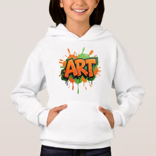 Urban Splash Art Graffiti Pulse Bold Street Expres Hoodie (Vorderseite)