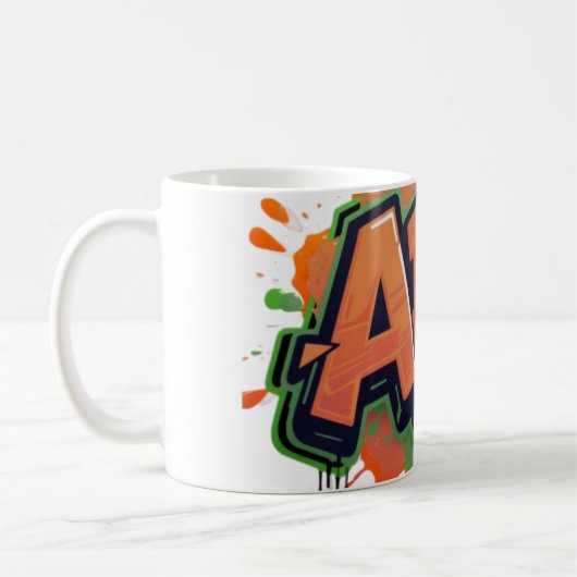 Urban Splash Art Graffiti Pulse Bold Street Expres Kaffeetasse (Links)