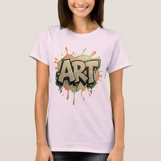 Urban Splash Art Graffiti Pulse Bold Street Expres T-Shirt (Vorderseite)
