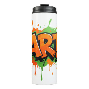 Urban Splash Art Graffiti Pulse Bold Street Expres Thermosbecher