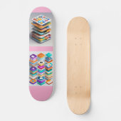 Urban Stack Skating Pad – Moderne, Tech-inspiriert Skateboard (Vorderseite)