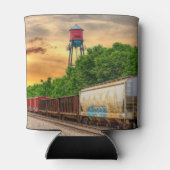 Urban Steam Punk Sunset Can Cooler Dosenkühler (Rückseite)