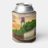 Urban Steam Punk Sunset Can Cooler Dosenkühler (Kanne Rückseite)
