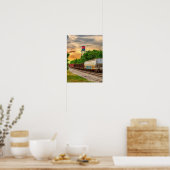 Urban Steam Punk Sunset Poster (Küche)