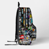 Urban Stickers Foto Bedruckter Rucksack (Links)