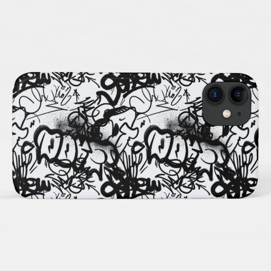 Urban Street Art Graffiti Muster Case-Mate iPhone Hülle (Rückseite (Horizontal))