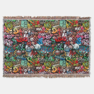 Urban Street art Graffiti-Muster Decke