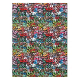 Urban Street art Graffiti-Muster Tischdecke