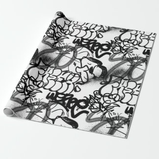 Urban Street Art Graffiti Muster Wrapping Paper Geschenkpapier