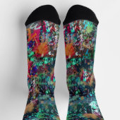 Urban Street Art Graffiti Socken (Oben)