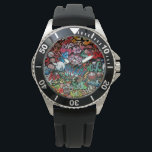 Urban Street art Graffiti-Zeichen Muster Armbanduhr<br><div class="desc">Die Liebe,  die sich durch die Kunst ausdrückt,  ist ein großartiges Geschenk für alle Altersgruppen und Hintergründe,  die Interesse an Hip Hop und Thug Kultur haben.</div>