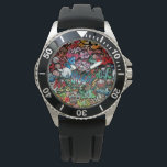 Urban Street art Graffiti-Zeichen Muster Armbanduhr<br><div class="desc">Die Liebe,  die sich durch die Kunst ausdrückt,  ist ein großartiges Geschenk für alle Altersgruppen und Hintergründe,  die Interesse an Hip Hop und Thug Kultur haben.</div>