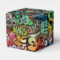 Urban Street art Graffiti-Zeichen Muster