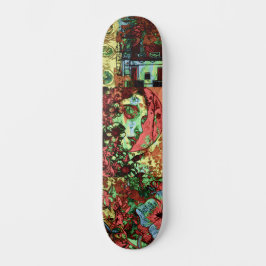 Urban Street Art Inspiriert Abstrakt Grunge Skateboard
