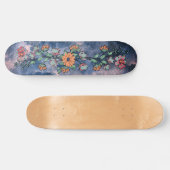 Urban Street Art Inspiriert Girly Floral Skate Dec Skateboard (Horizontal)