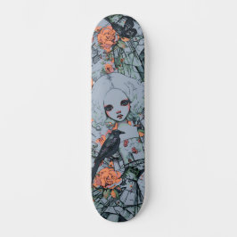 Urban Street Art Inspiriert Gothic Girly Girl Skateboard