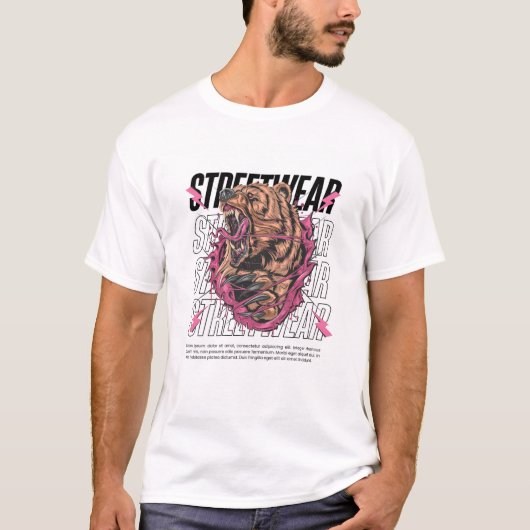 Urban Streetwear Graphic T - Shirt | Art T-Shirt f (Vorderseite)