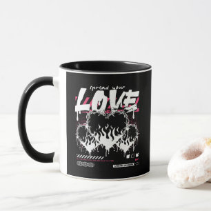 Urban Streetwear Verbreite Deine Liebe Tasse
