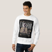 Urban Style Graphic Design – Bold Streetwear State Sweatshirt (Vorne ganz)