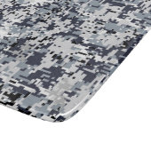 Urban Style Gray Digital Camouflage Schneidebrett (Ecke)