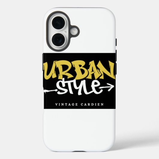 Urban Style printed premium phone cover (Rückseite)