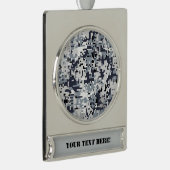 Urban Style Silver Digital Camouflage Banner-Ornament Silber (Rechts)