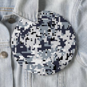 Urban Style Silver Digital Camouflage Button (Beispiel)