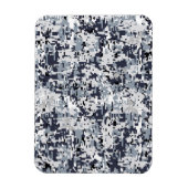 Urban Style Silver Digital Camouflage Magnet (Vertikal)