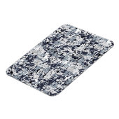 Urban Style Silver Digital Camouflage Magnet (Linke Seite)