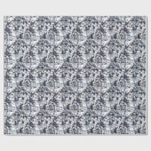 Urban Style Silver Gray Digital Camouflage Geschenkpapier (Flach)