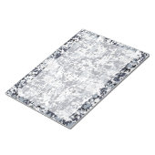 Urban Style Silver Gray Digital Camouflage Notizblock (angewinkelt)